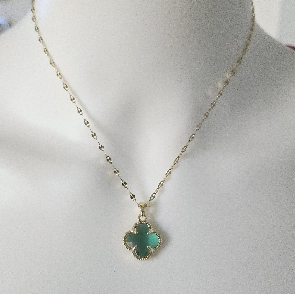 Luxury Style Set 18K gold plated Stainless steel earrings/ necklace Intensity - Picture 7 of 8